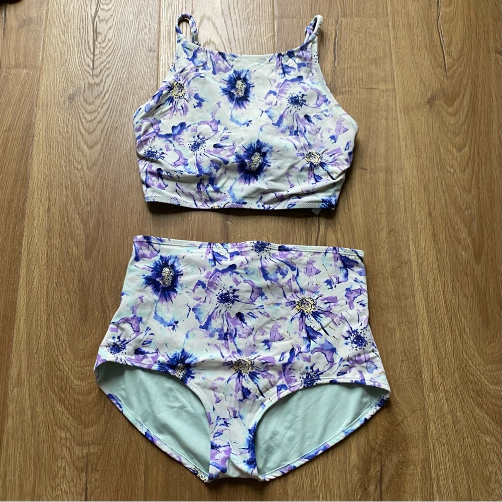 Fun floral bikini